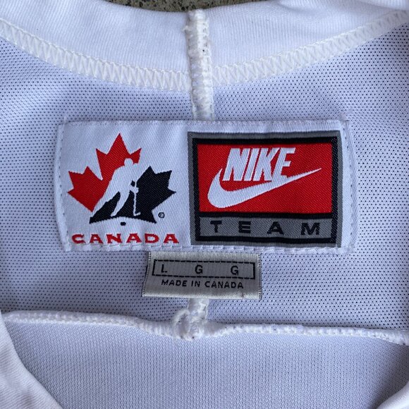 Vintage Nike Team Canada 1987 retro jersey RARE - Picture 2 of 3